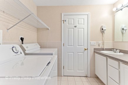 West Yarmouth Cape Cod vacation rental - also houses the laundry