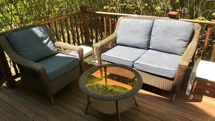 West Yarmouth Cape Cod vacation rental - Side Deck