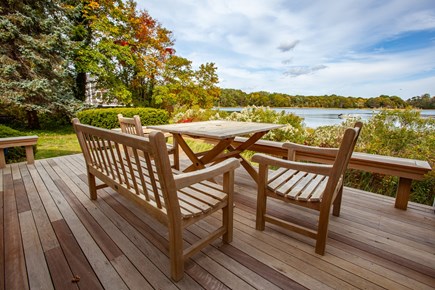 Orleans Cape Cod vacation rental - Deck overlooking Lonnie`s Pond
