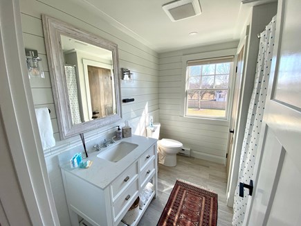 East Falmouth Cape Cod vacation rental - 2nd floor bath with tub
