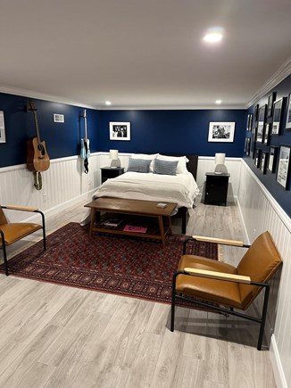 East Falmouth Cape Cod vacation rental - Basement bonus space with queen bed