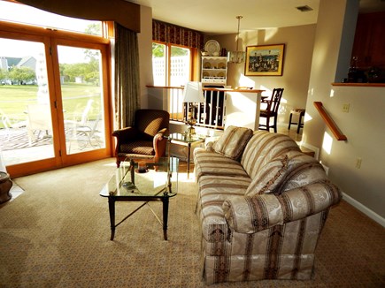 Plymouth, Cedarville Village MA vacation rental - Sunken Living Room, custom carpet, FIOS TV voice remote control