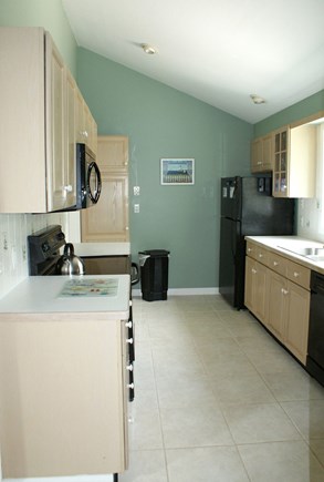 East Sandwich Cape Cod vacation rental - Galley style Kitchen opens to Dining & Living areas