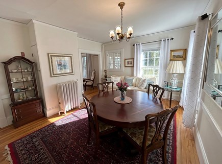 South Eastham Cape Cod vacation rental - Dining Room table opens to seat 8-10 also- great game room