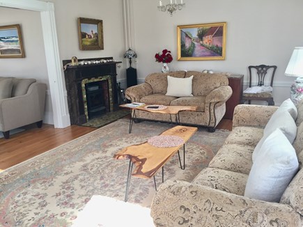 South Eastham Cape Cod vacation rental - Living room opens to sitting room