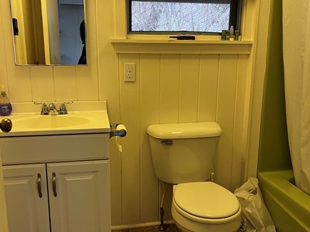 Wellfleet, Birdwatcher’s Paradise Cape Cod vacation rental - Third bedroom bathroom with washer and dryer