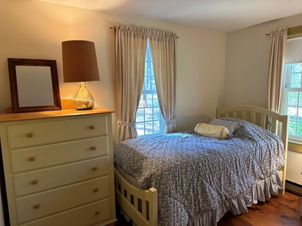 Wellfleet Cape Cod vacation rental - First floor bedroom with two twin beds, closet