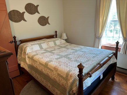 Wellfleet Cape Cod vacation rental - First floor bedroom with full size bed, closet