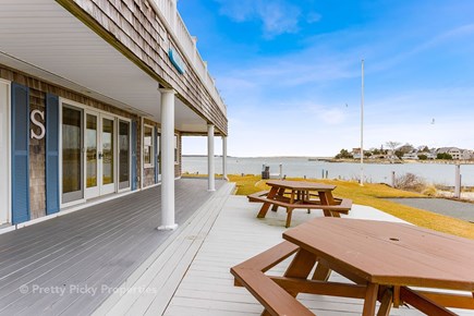 West Yarmouth Cape Cod vacation rental - Waterfront dining any time you feel like it