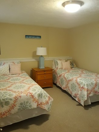 East Falmouth Cape Cod vacation rental - Bedroom #4 on 1st floor - two twin beds