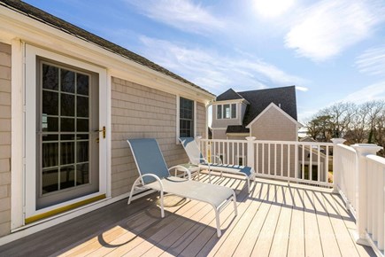 West Yarmouth Cape Cod vacation rental - Back deck off bedroom