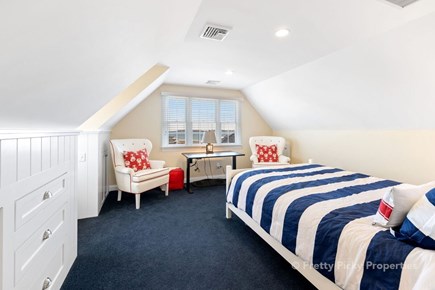 West Yarmouth Cape Cod vacation rental - Third floor bedroom with queen bed