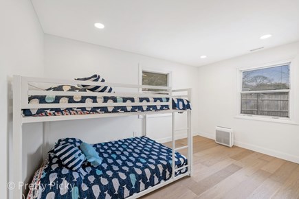 Chatham Cape Cod vacation rental - Bedroom number three with bunk beds, full size double on bottom