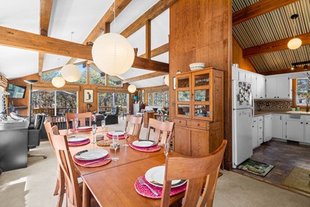 Truro Cape Cod vacation rental - Dining Area with Seating for Six
