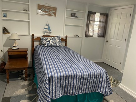 Falmouth Cape Cod vacation rental - Twin Bed in downstairs bedroom