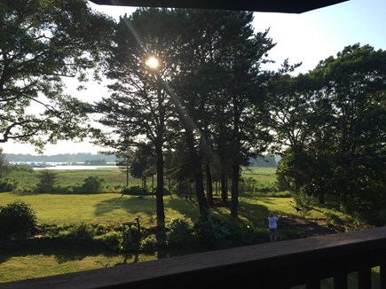 West Dennis Cape Cod vacation rental - Views from Back Deck