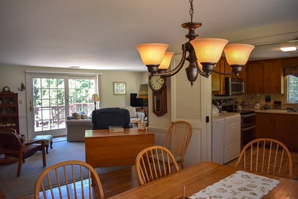West Dennis Cape Cod vacation rental - Dining Room into Living Room