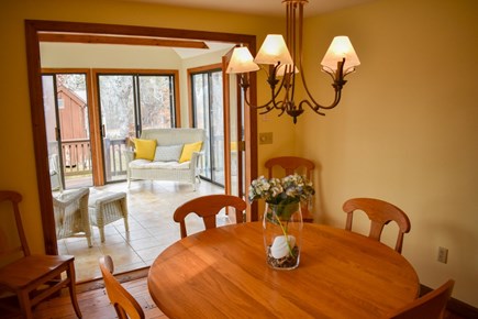 South Dennis Cape Cod vacation rental - Dining area