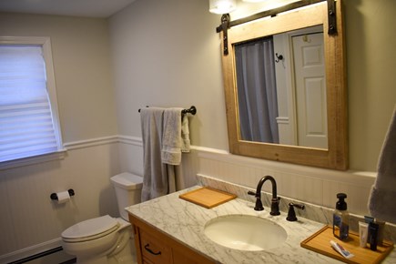 South Dennis Cape Cod vacation rental - Main Level Bathroom