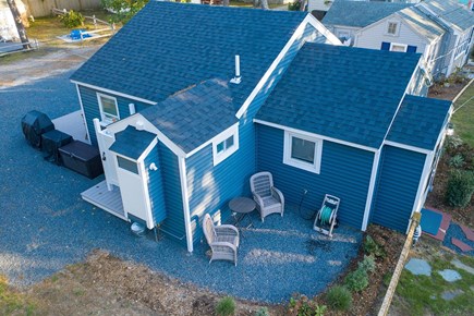 Dennis Port Cape Cod vacation rental - Exterior - Side (drone Shot)