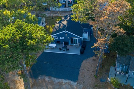 Dennis Port Cape Cod vacation rental - Exterior - Rear (drone shot)