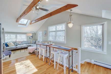 Provincetown Cape Cod vacation rental - Open concept living space