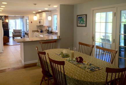 Orleans Cape Cod vacation rental - Dining area leading to new screened porch
