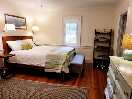 Osterville, Close to Town Centre Cape Cod vacation rental - Master bedroom with queen bed and en-suite bathroom.