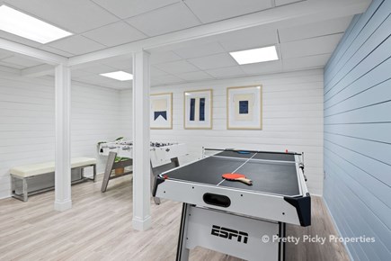 East Orleans Cape Cod vacation rental - Game on! Lower level gaming table.