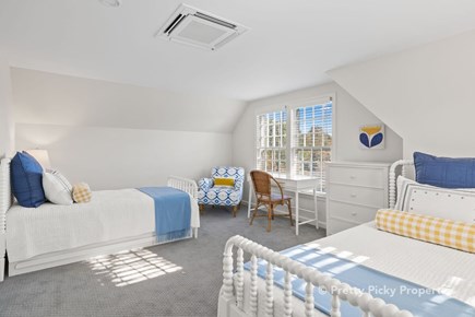 East Orleans Cape Cod vacation rental - Second floor bedroom with 2 Twin beds and a twin trundle bed.