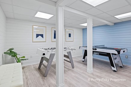 East Orleans Cape Cod vacation rental - Game on! Lower level game room featuring a ping pong and foosball table