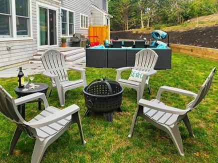 Chatham Cape Cod vacation rental - Firepit, outdoor shower, new grass for yard games!