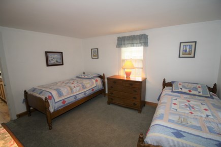 Dennis Port Cape Cod vacation rental - Downstairs bedroom with two twins