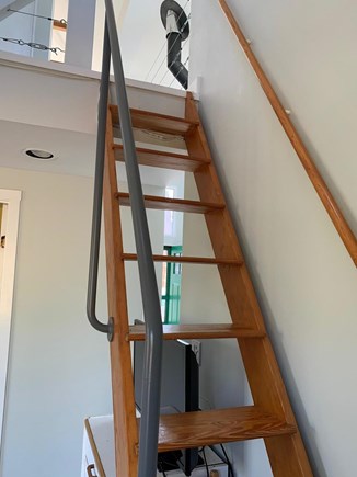 Wellfleet Cape Cod vacation rental - Ship's ladder to loft