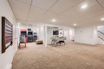 Mashpee, New Seabury Cape Cod vacation rental - Play Room in the Basement with extra floor mattresses
