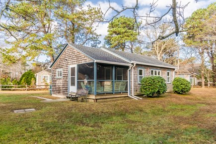 East Sandwich Cape Cod vacation rental - Entry into the house is through the screen porch