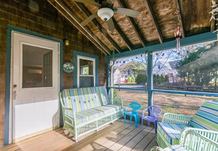 East Sandwich Cape Cod vacation rental - Entry into house through screen porch