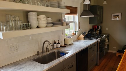 Eastham Cape Cod vacation rental - Kitchen counter and island
