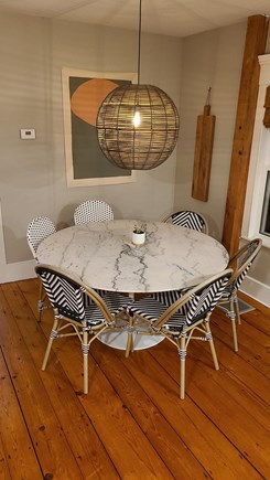Eastham Cape Cod vacation rental - Dining table in kitchen