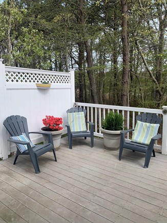 Harwich, Herring River Marsh Cape Cod vacation rental - Another deck view