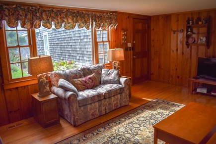 Dennis Port Cape Cod vacation rental - Back house living room