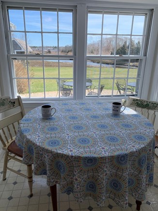 Harwich Port Cape Cod vacation rental - Enjoy morning coffee with beautiful views