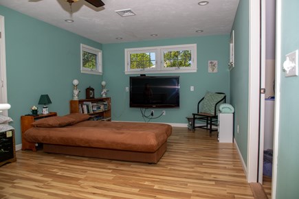 Hyannis Cape Cod vacation rental - Upstairs sitting room with (double size bed) futon