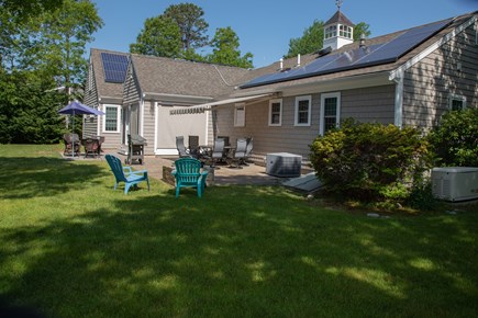 Hyannis Cape Cod vacation rental - Sunny, private BY w/patio furniture, awning, firepit, gas grill
