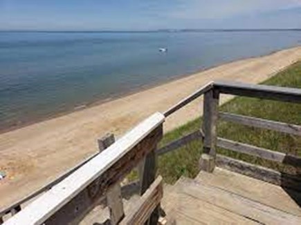 Eastham Cape Cod vacation rental - Association Stairs to Beach at Spooner Road