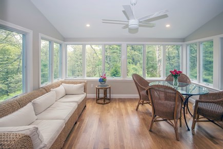 Osterville Cape Cod vacation rental - Four season sunroom overlooking yard