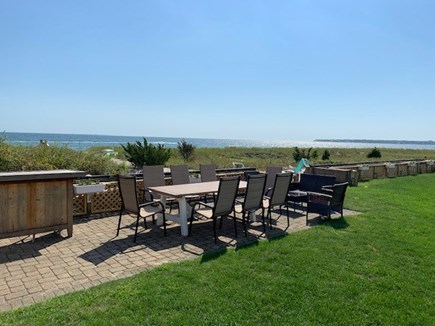 Centerville Cape Cod vacation rental - Patio for outdoor dining with beautiful views of the ocean.