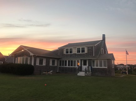 Centerville Cape Cod vacation rental - Beach view of home.