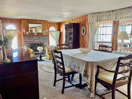 Centerville Cape Cod vacation rental - Dining room with Nantucket Sound view.