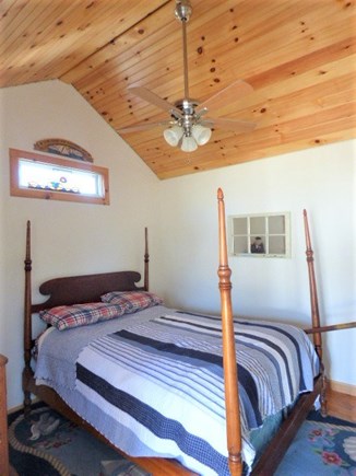 Harwich Cape Cod vacation rental - Queen Bed in detached bedroom next to cottage